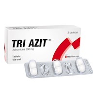 Tri Azit 500 mg Tabletas